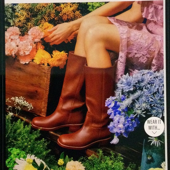 Briggs New York Shoes - NEW RIGGS/ RIGH0352 Cognac Leather Boots SIZE 5 M